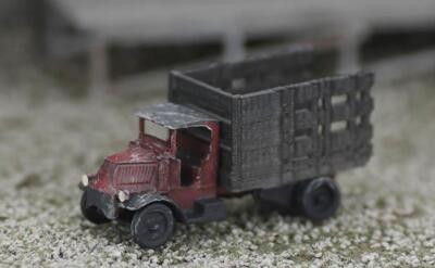 N Scale 1920s-30s Stakebed Truck 1/160 vehicle FINISHED Work truck