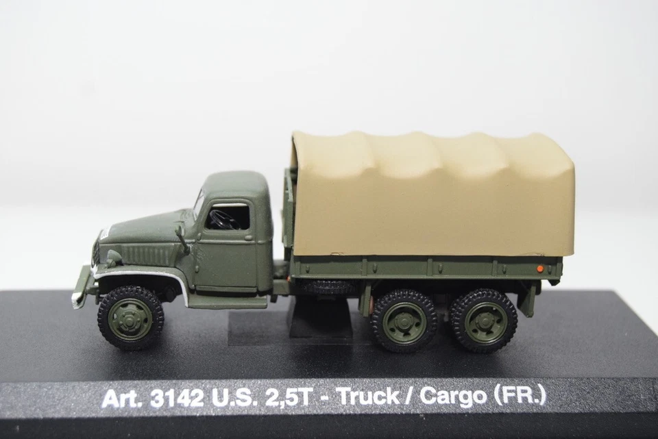 B43 1:72 ARMOUR COLLECTION 3142 U.S. 2.5T TRUCK CARGO FR. Nuovo con scatola - Immagine 3 di 4
