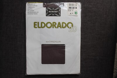 KUNERT Eldorado 20 Strumpfhose Gr. 38-40 Basalt 20 den Chinchillan Neu OVP