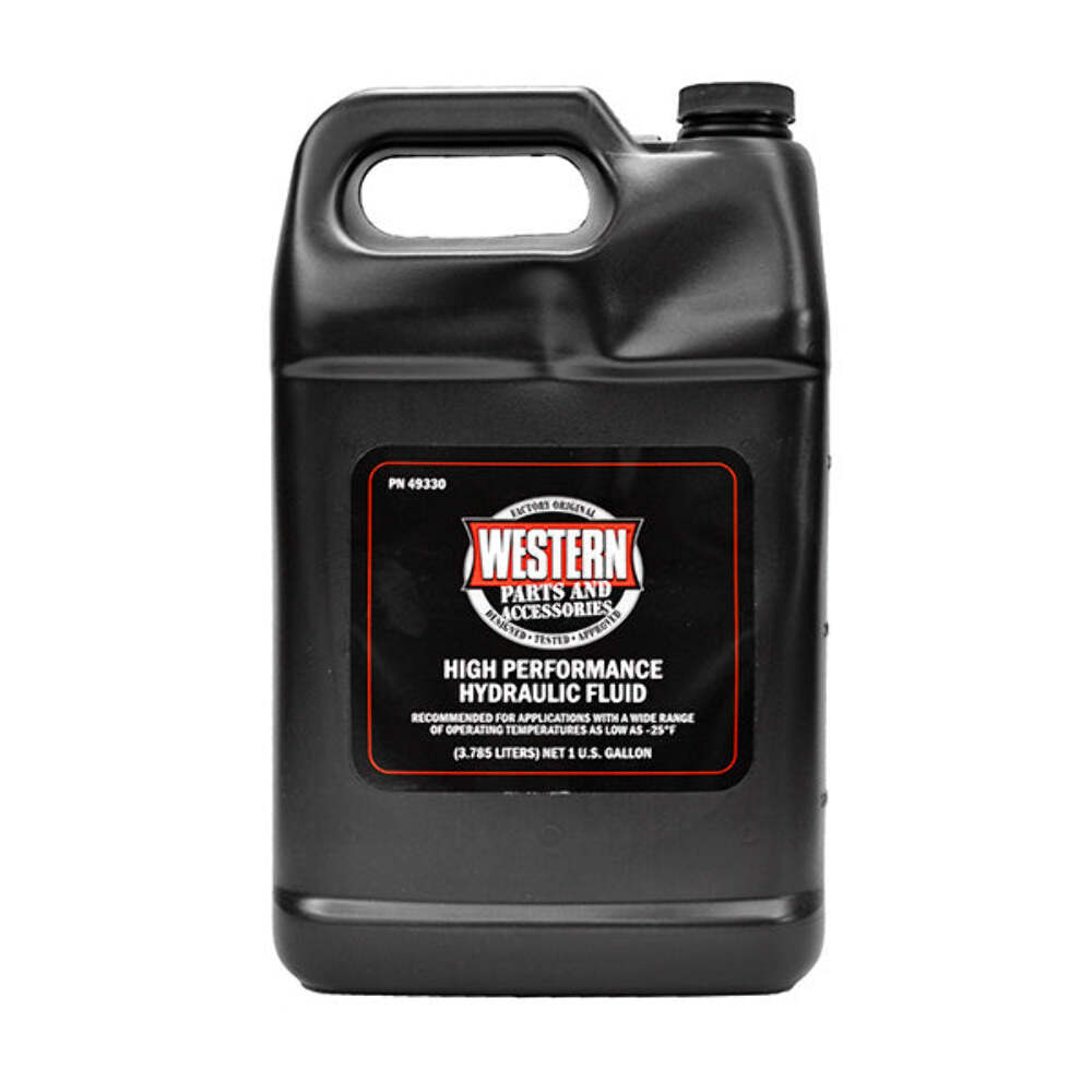 Genuine Original Western Hydraulic Fluid Snow Plow Oil 49330 Gallon Bottle