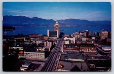 Vancouver British Columbia View of New Customs & Marine Building Postcard Canada