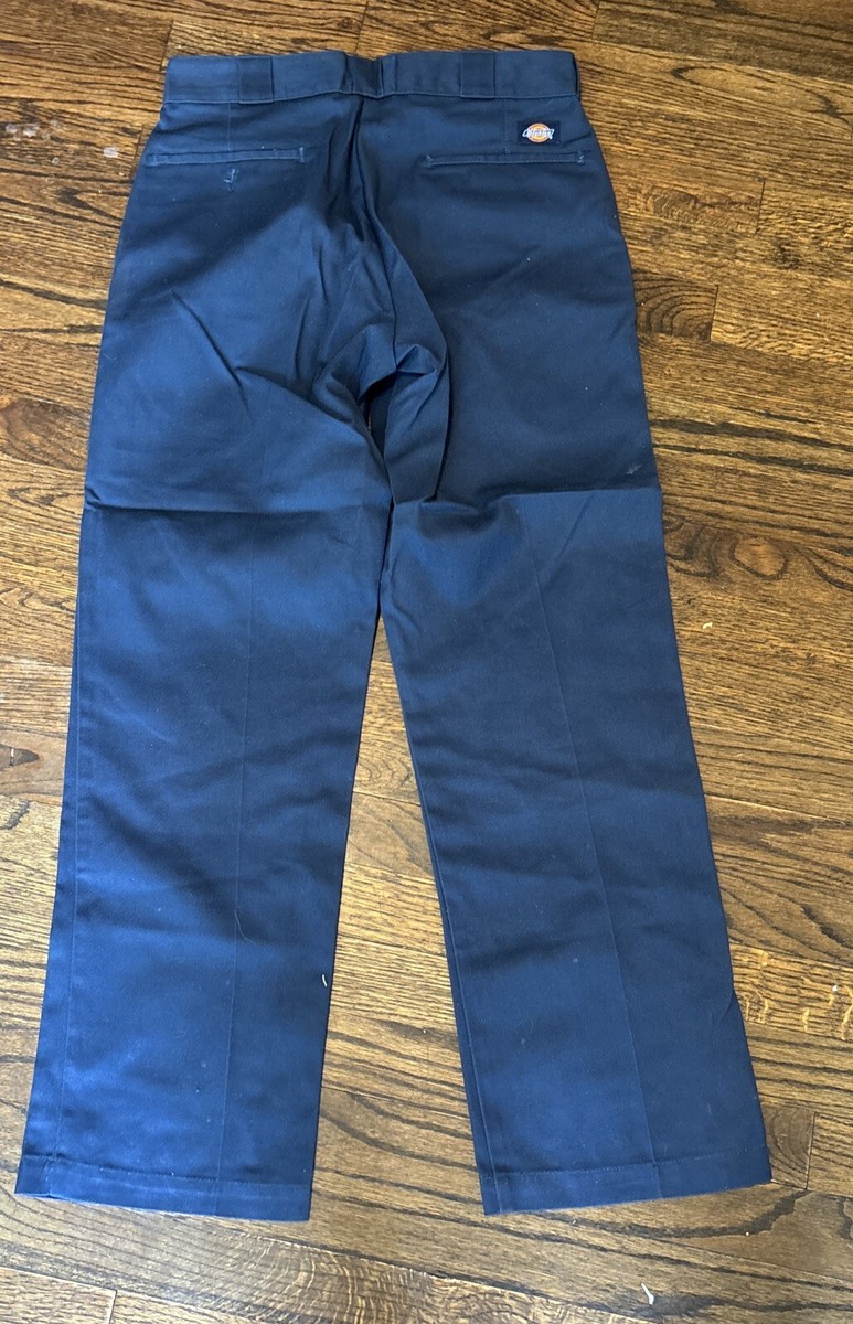 Dickies Men's Original 874 Work Pants Men's Size 30 X 30 Navy Blue