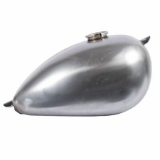 Custom Peanut Fuel Tank Deep Tunnel Brit Style Filler 6.8L  1.8 US Gallons
