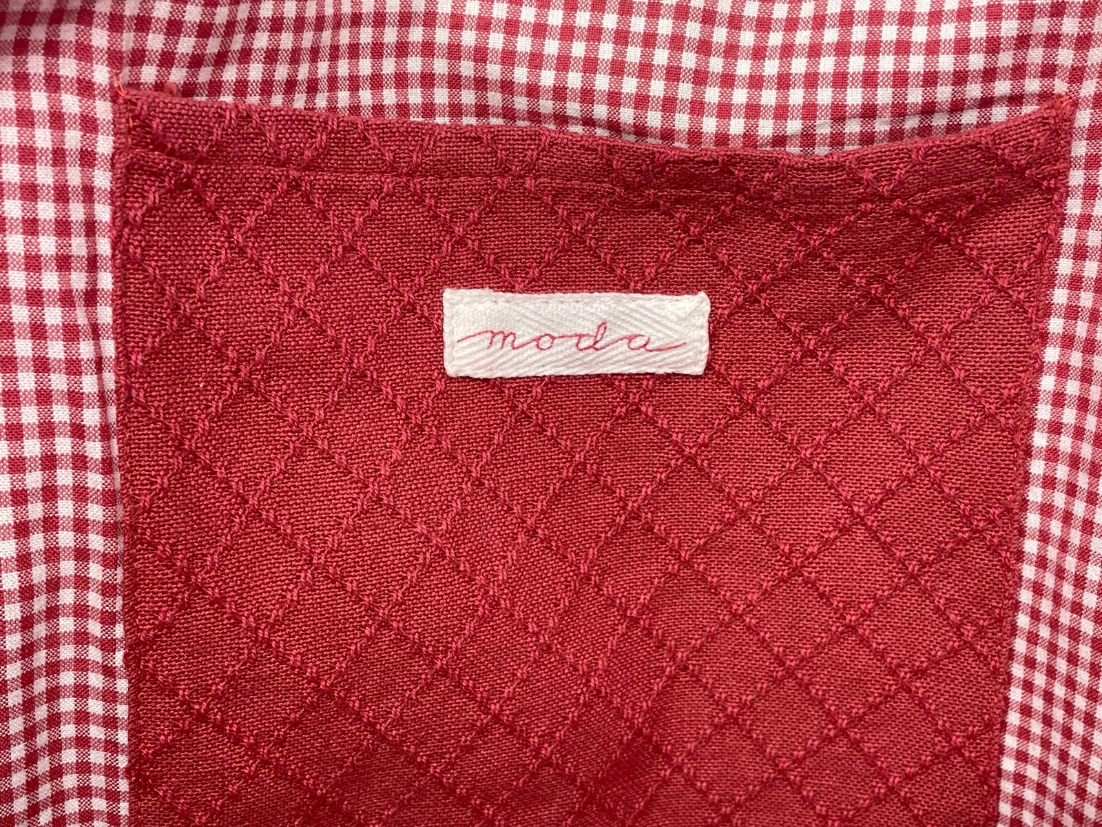 Moda Patchwork Design Tote Bag Purse-Squares-Cott… - image 10