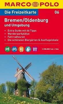 MARCO POLO Freizeitkarte 06 Bremen / Oldenburg und Umgeb... | Buch | Zustand gut - not specified