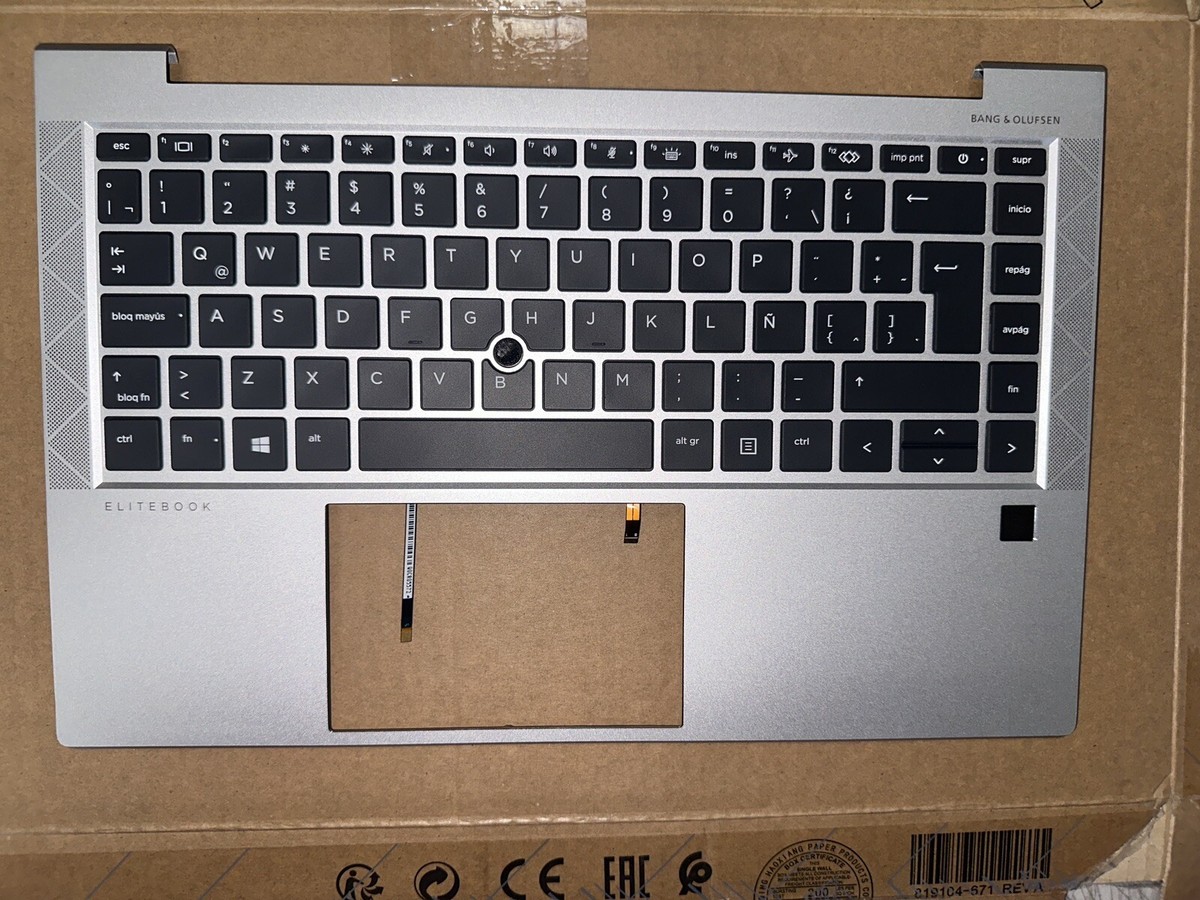Palmrest Avec Clavier Pour HP EliteBook 830 G7 – M08701-051 – AZERTY FRANCE – Occasion
