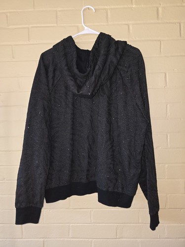 Ariat Womens Animal Instincts Zebra Print Hoodie Sweatshirt Size XL Sparkle - Picture 4 of 4