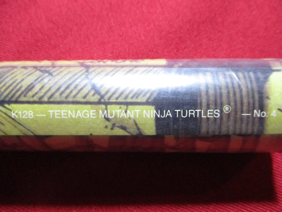 Vintage Ninja Turtles Poster 1990 TMNT Leonardo Michaelangelo Donatello Shredder - image 4 of 4