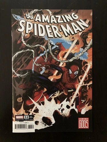 The Amazing Spider-Man #32 (2023) Kubert Variant KEY* G.O.D.S. Variant