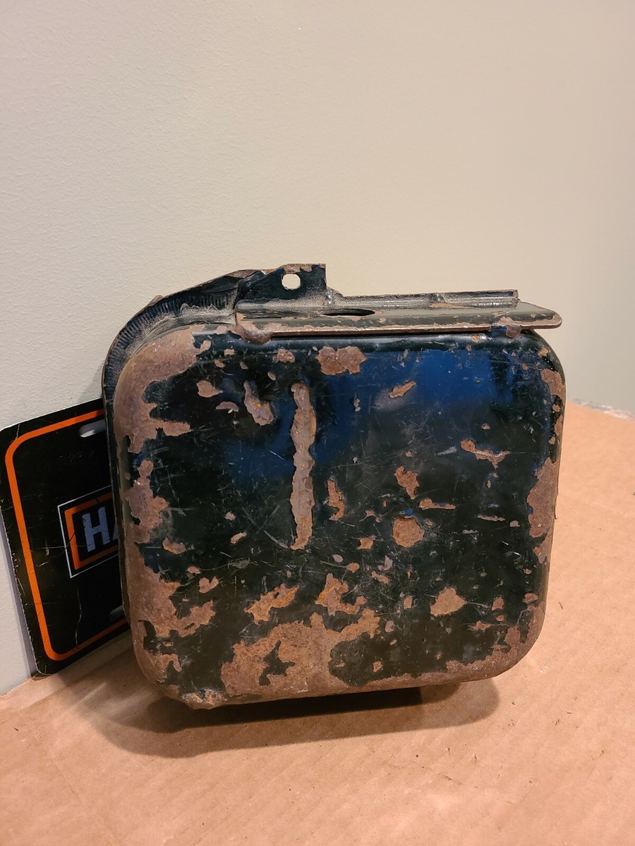Harley Xlch Ironhead Sportster Lunch Box Oil Tank Vintage 1970-78