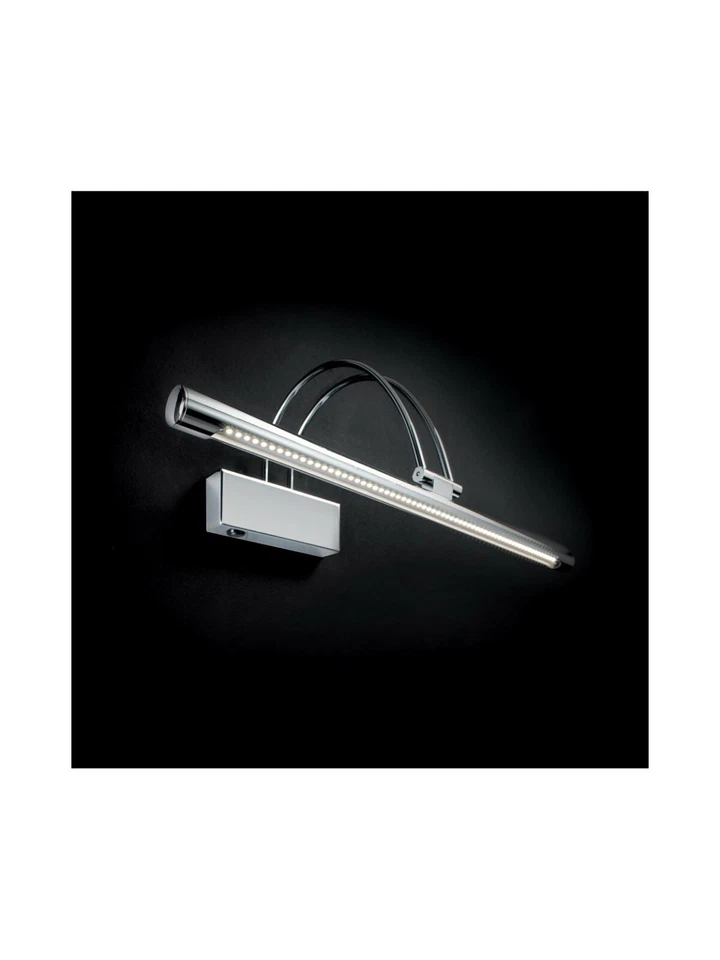 Applique da specchio/quadro moderno in metallo bow ap114 cromo led Ideal Lux - Immagine 3 di 3