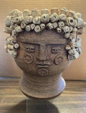 Rare Lois Knudsen studio art pottery planter signed