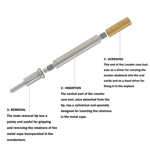 Dental Locator Abutment Regular for HIOSSEN ET III SA/Osstem R/DIO UF/Snucone R - Picture 27 of 86