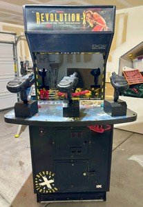 Aerosmith's Revolution X Arcade Machine - MIDWAY 1994 - RARE - 3 Player - AS-IS
