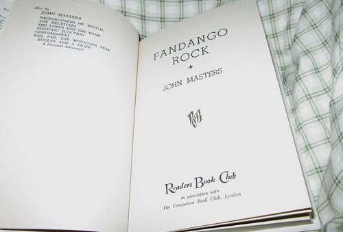 FaNdAnGo ~ John Masters. 1960 HbDj Set in SPAIN romance UNread HERE in MELB - Picture 8 of 11