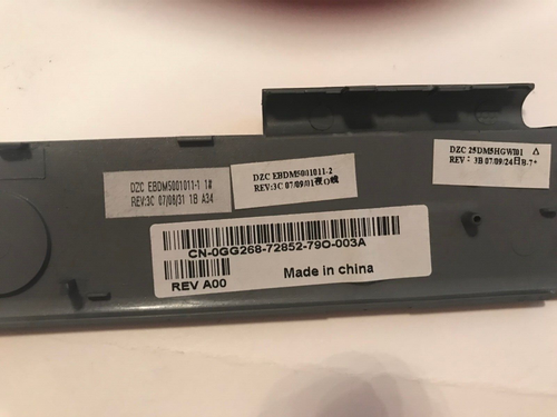 DELL Latitude D520 Power Button & Hinge Cover CN-0GG268 - Picture 5 of 5