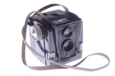 ✅ SEARS TOWER NO.1 PSEUDO TLR BOX CAMERA BAKELITE 120 ROLL FILM 6X6CM FORMAT