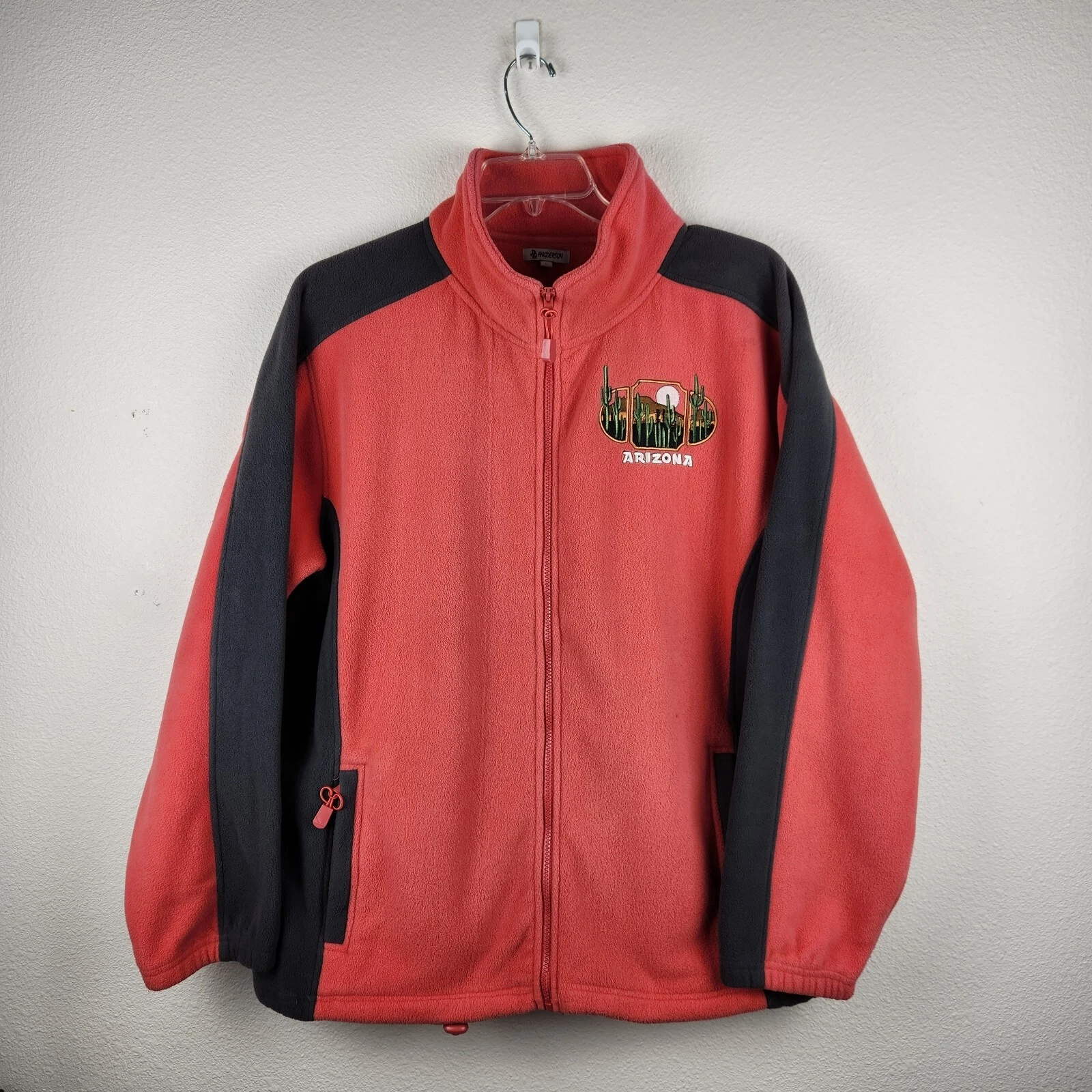 Angderson Arizona Fleece Full Zip Jacket Southwestern Aztec Mens Size L