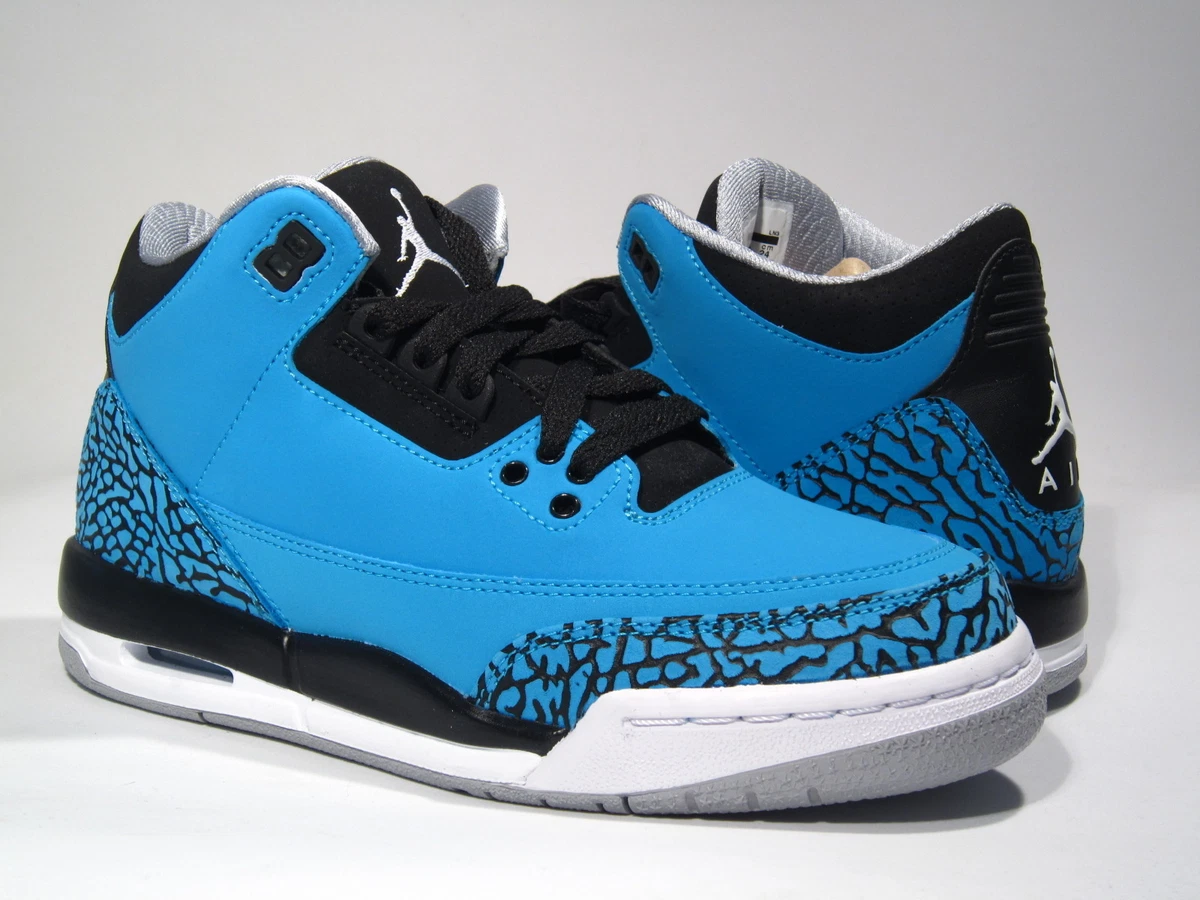 Kids top blue jordans