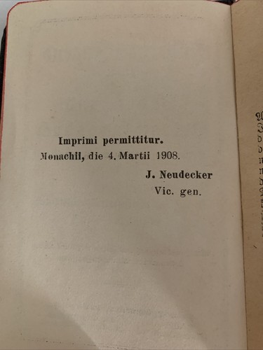 Libro de oraciones alemán de bolsillo de 1908 - Imagen 6 de 10