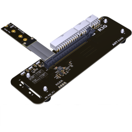 M.2 M key NVMe External Graphics Card Stand Bracket with PCIe3.0 x4 Riser Cable - 第 3/9 張圖片