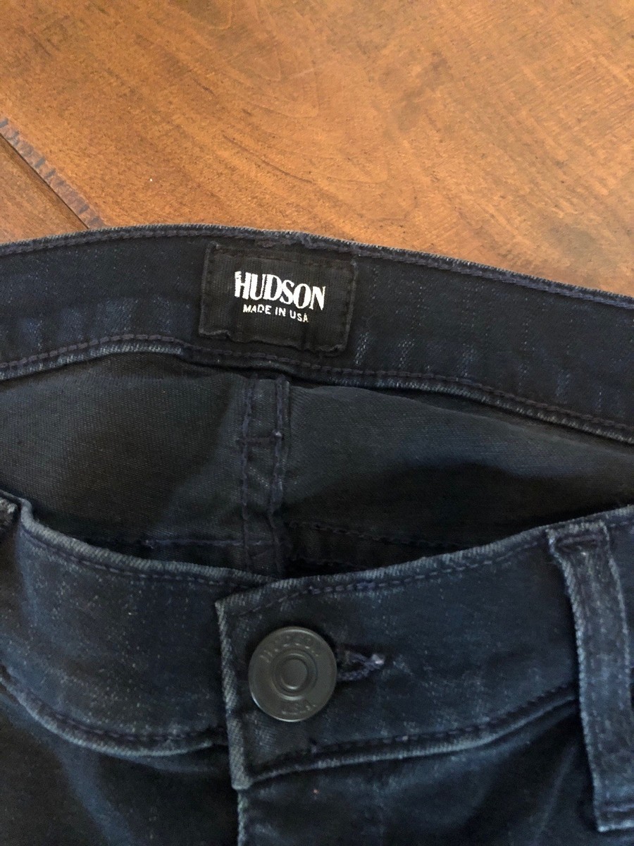 Jeans Hudson Chimera Super Slim - Taille 30, Bleu Sauvage - Neuf Avec étiquettes, Fabrication USA
