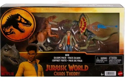 Jurassic world Mattel Chaos Theory Ben Set 