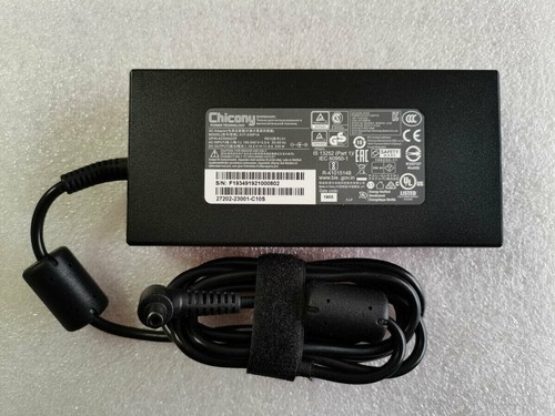 New Original OEM 19.5V 11.8A Adapter&Cord for Schenker XMG FUSION 15-L19 Laptop - Photo 2/3