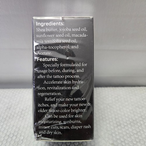 Tattoo Aftercare Balm 2.6 Oz Tattoo Balm, Tattoo Butter for New & Old Tattoo - Picture 3 of 5