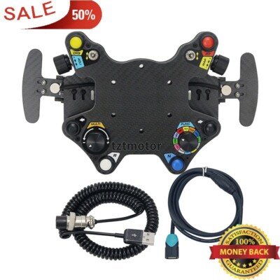 Simplayer Racing Hub Steering Wheel Button Box Central Console for Paddle Shift