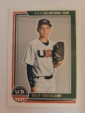 Lot of 70- Panini 2022 USA Baseball stars & stripes ZACH STRICKLAND 70 cards