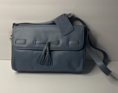 Charter Club Blue Purse Handbag Lined Tote Women