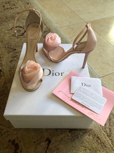 dior pink heels