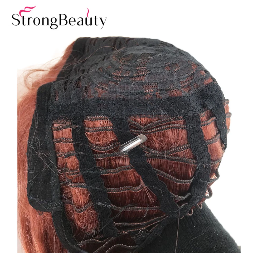 Peluca larga rosa oscuro onda corporal doble cola de caballo dulce anime cosplay pelo Foto 3 de 4