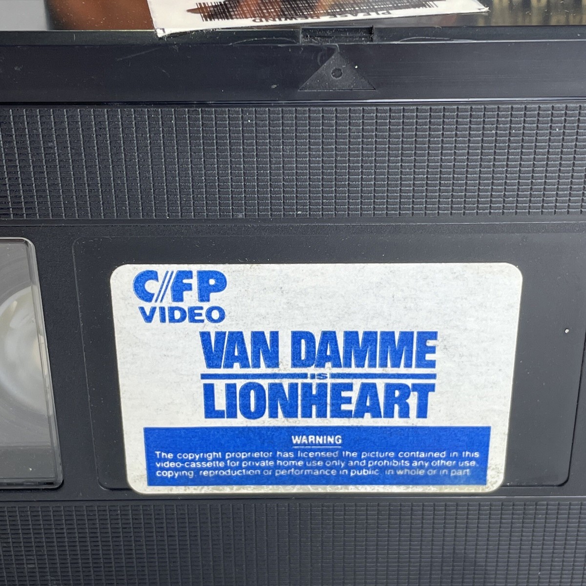 Lionheart (VHS, 1990) Jean-Claude Van Damme, Harrison Page, Lisa