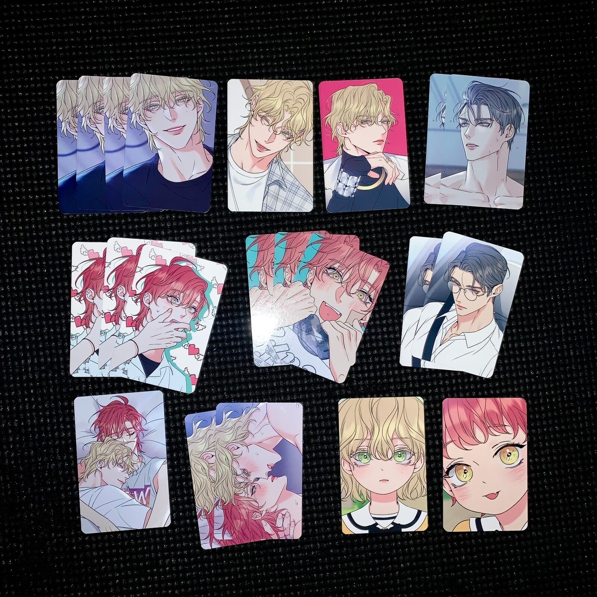 韓国BL boomtoon lezhinトレカ 67set Korean BL Manhwa Lezhin Collection Photocards and Holographic