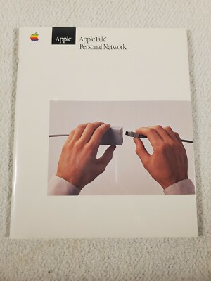 Vintage Appletalk Personal Network User Owner's Guide Manual ~ New Sealed