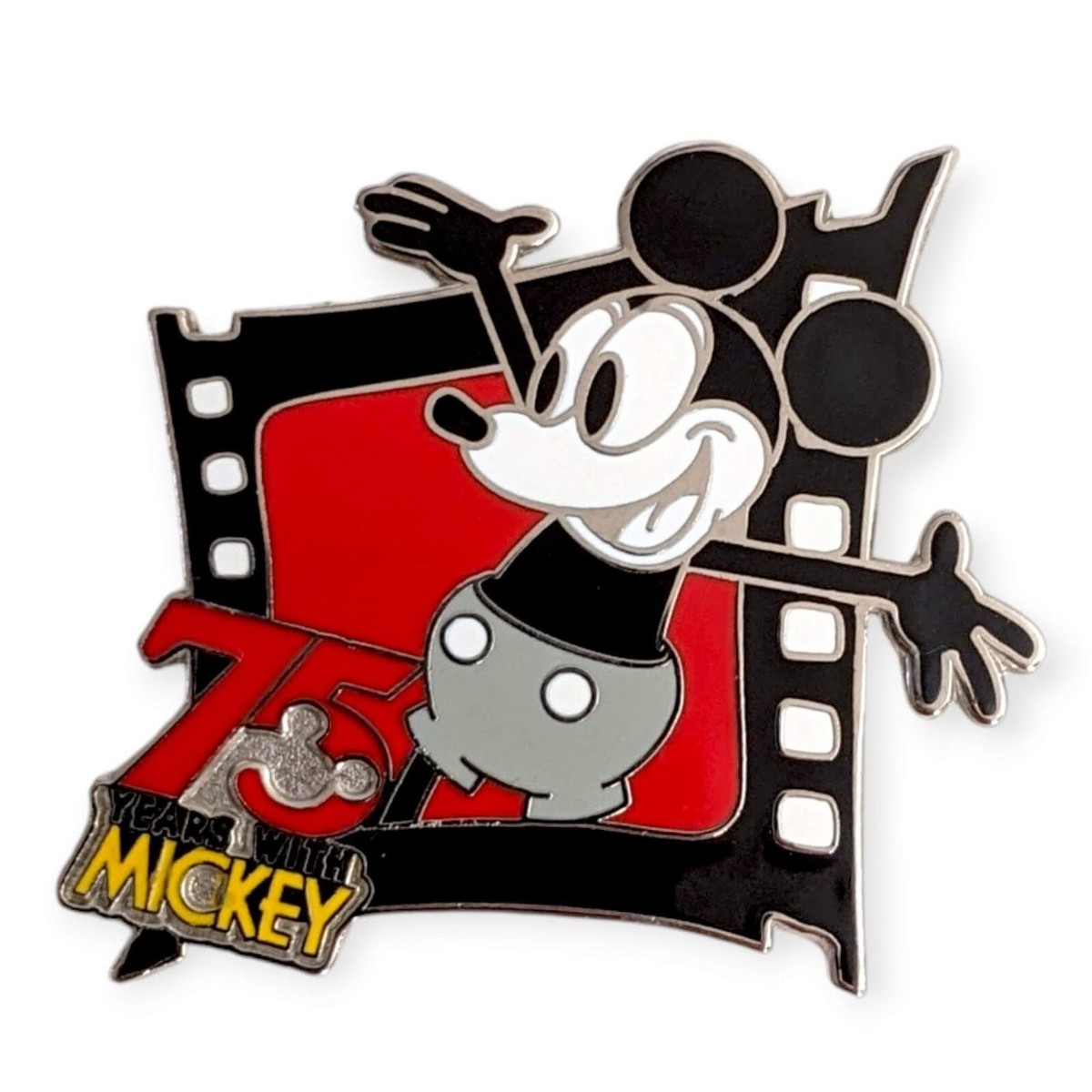 Mickey Mouse Vintage Disney Pin: 75 Years with Mickey Filmstrip