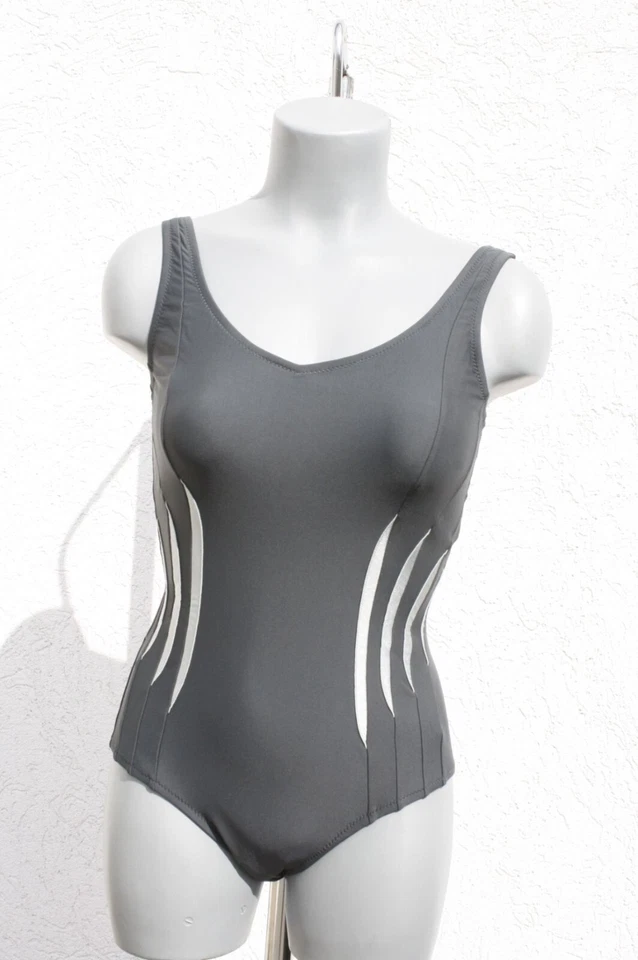 NEU 2023/24 C&A Badeanzug (380427) Einteiler Rückenfrei breite Träger SEXY in 38 - Bild 3 von 4