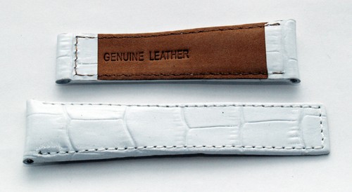 Alligator Style Leder Uhrenarmband passend für TAG Heuer Monaco Damen Modelle - Bild 6 von 10