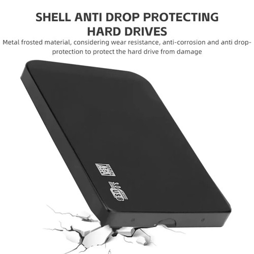 4TB Speedy Portable USB 3.0 External Hard Drive Expansion 3TB HDD 2TB 2.5" 1TB - Picture 8 of 19