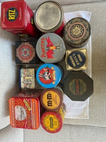Vintage LOT of Collectable Advertising Metal Tins  - Picture 6 of 6
