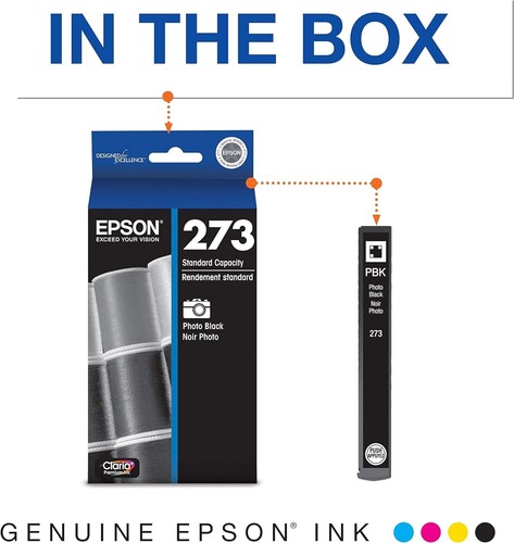 Original Epson 273 Ink Cartridge for Expression Premium XP Printers T273 Genuine - 第 7/20 張圖片