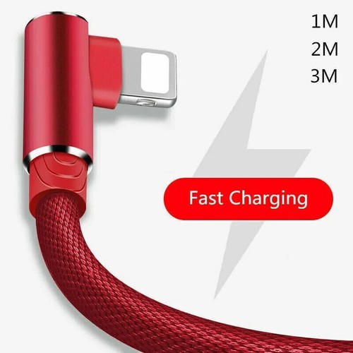 Premium Robust Geflochtenes USB Schnell Ladekabel für iPhone 14 13 12 11 X 7 8 - Bild 8 von 19