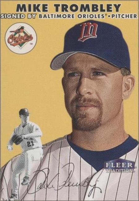 2000 Fleer Tradition - Mike Trombley #117 - 1 of 1