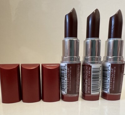 Cherry Brown (3-pack) Maybelline Moisture Extreme Lipstick f360