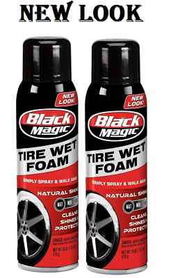 Black Magic 80002220 800002220 Tire Wet Foam 18 oz -2pk