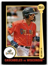 2022 TOPPS HERITAGE MINOR LEAGUE 1973 TARJETAS JOE GRAY JR. CASCABELES DE