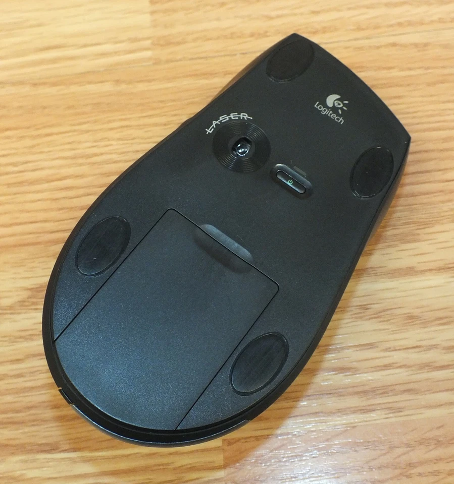 Logitech (MX 610) Left-Hand Laser Cordless Scroll Mouse W/ Receiver *READ* - Image 4 of 4