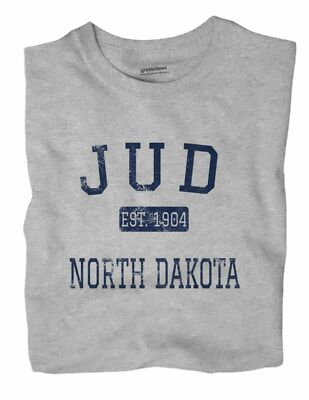 Jud North Dakota ND T-Shirt EST